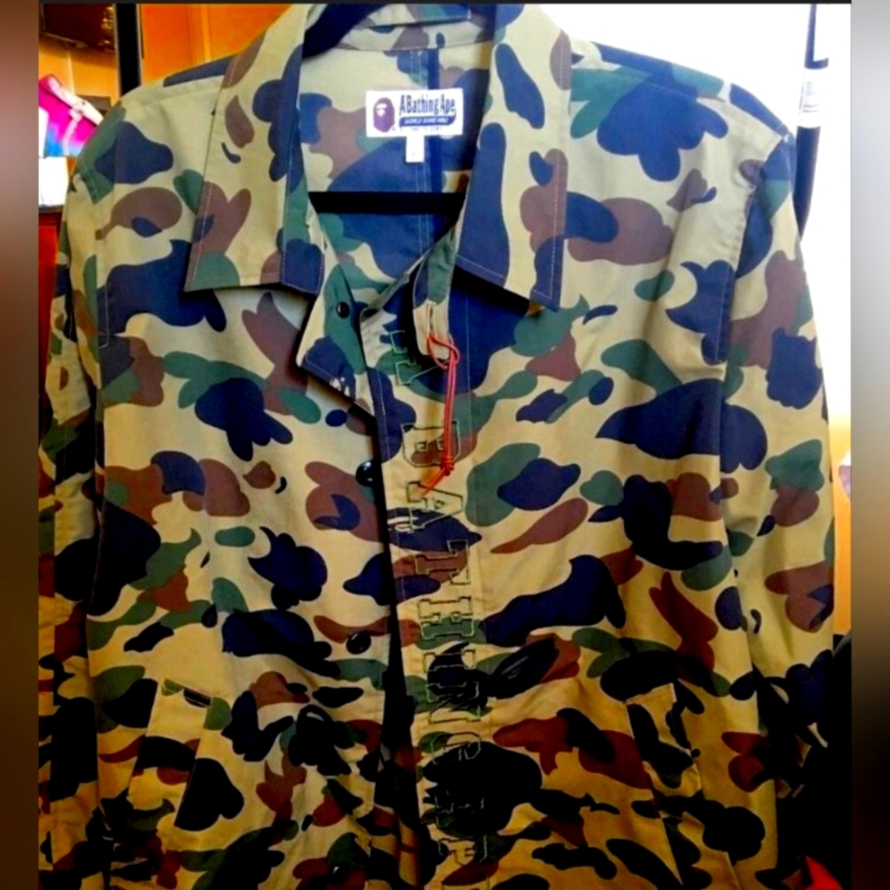 BAPE Camoflage Jacket